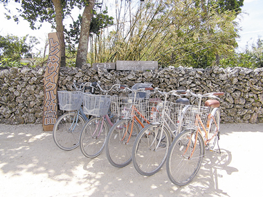 レンタサイクル竹富