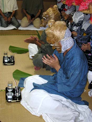 八重山コラム「アンガマ面」