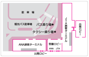 石垣空港見取図